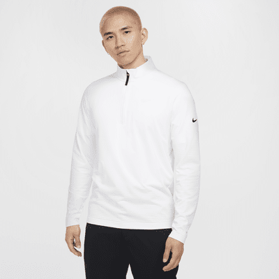 NikeゴルフウェアDri-FIT 1/2ジップ M ホワイト　春夏秋向け NIKE公式】ナイキ ビクトリー メンズ Dri-FIT 1/2ジップ ゴルフトップ